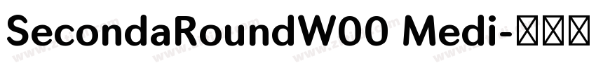 SecondaRoundW00 Medi字体转换